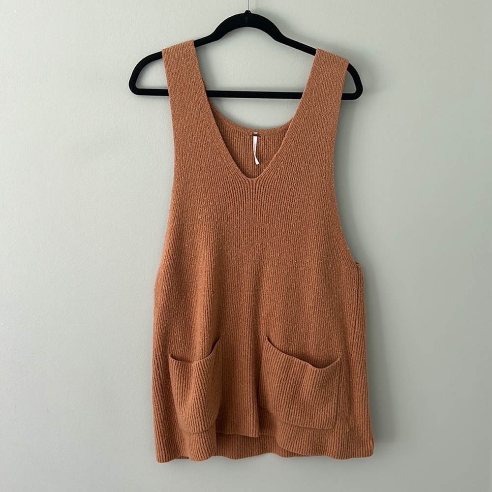 Free people sweater vest dress!